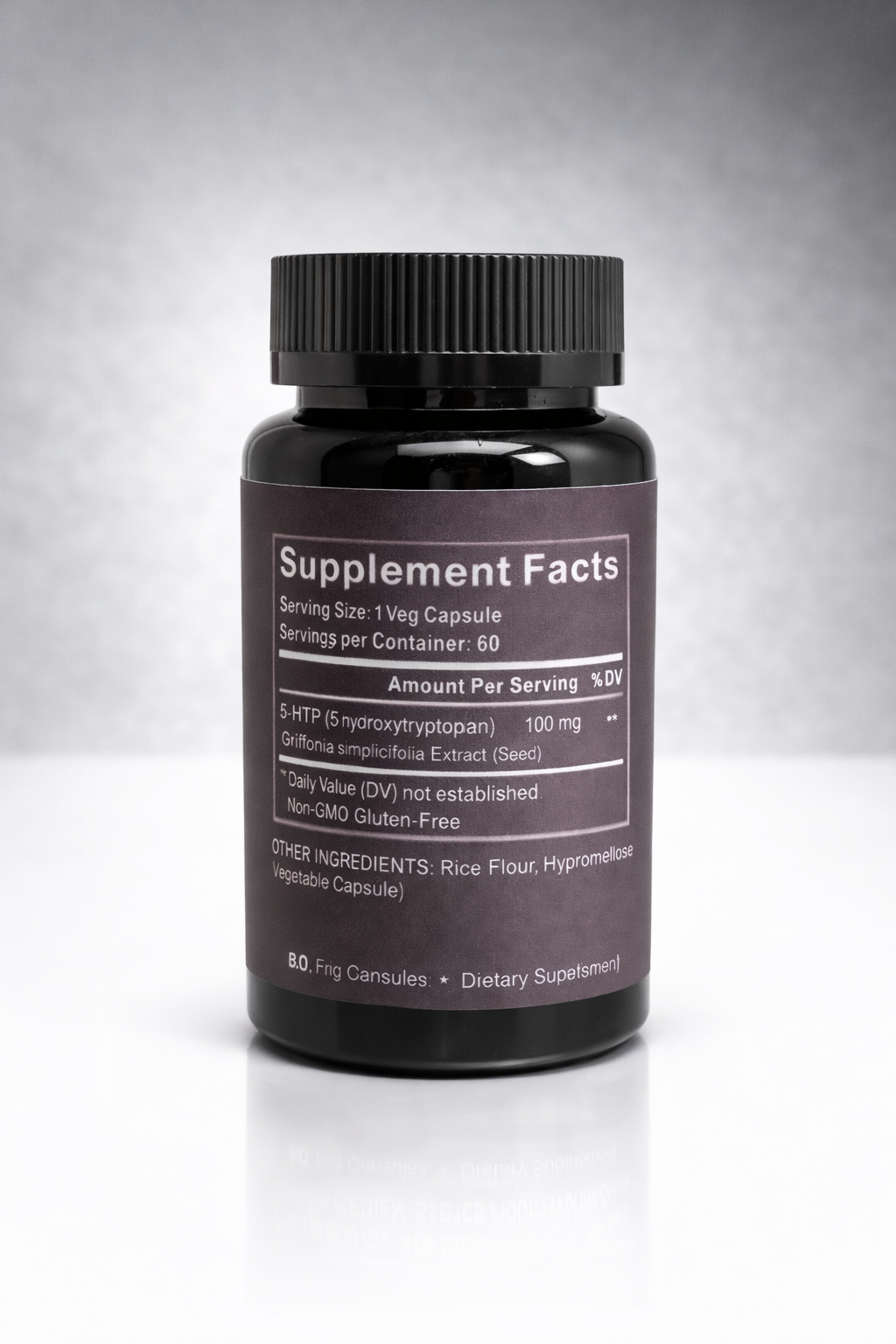 5-HTP | 100mg, 60 veg. kapsulas