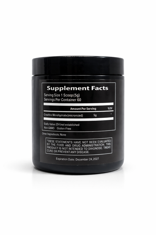 Creatine Monohydrate – 300g, 60 Servings