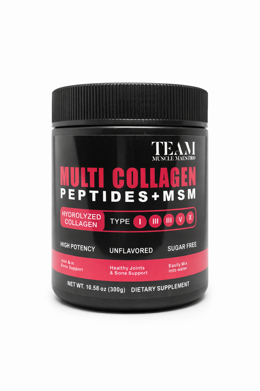 Multi Collagen – Peptides + MSM, 300g