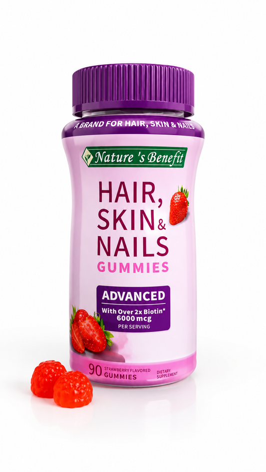 Biotin (vitamin B7) for Skin, Hair, Nail