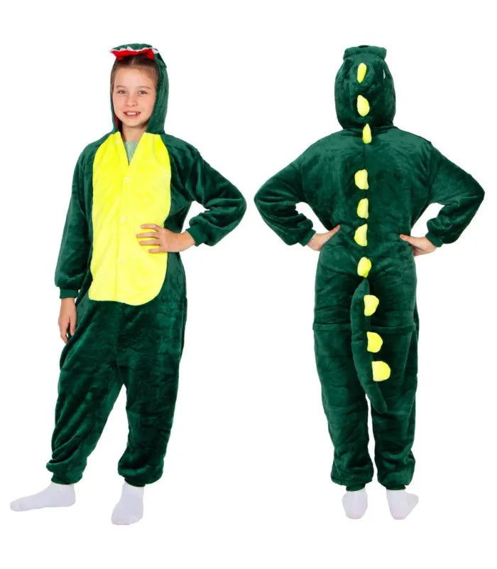 Girls' Kigurumi Onesie Pajamas Springos HA7347 (Height 130–140 cm), HA7347