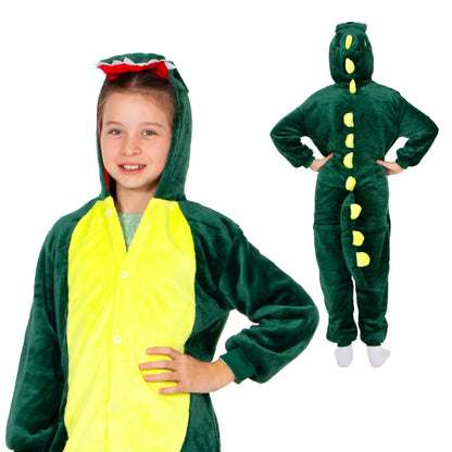 Girls' Kigurumi Onesie Pajamas Springos HA7347 (Height 130–140 cm), HA7347