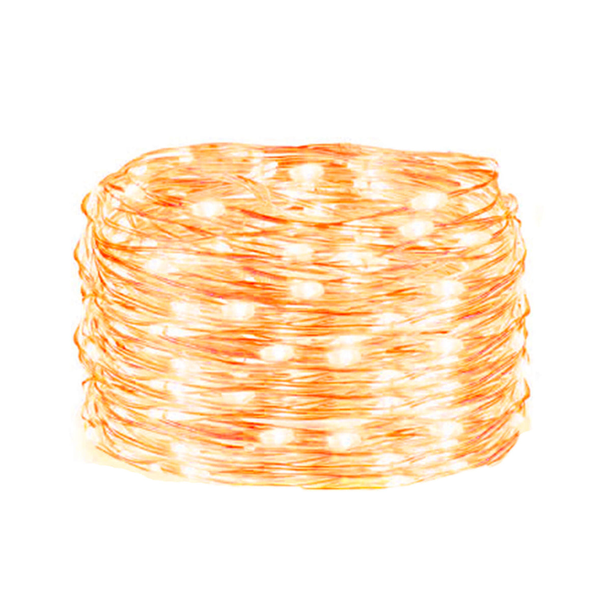 Ultra-Thin Decorative Micro-LED String Lights Springos CL0082 (200 LED, Nano Wire), 20 m, Warm White