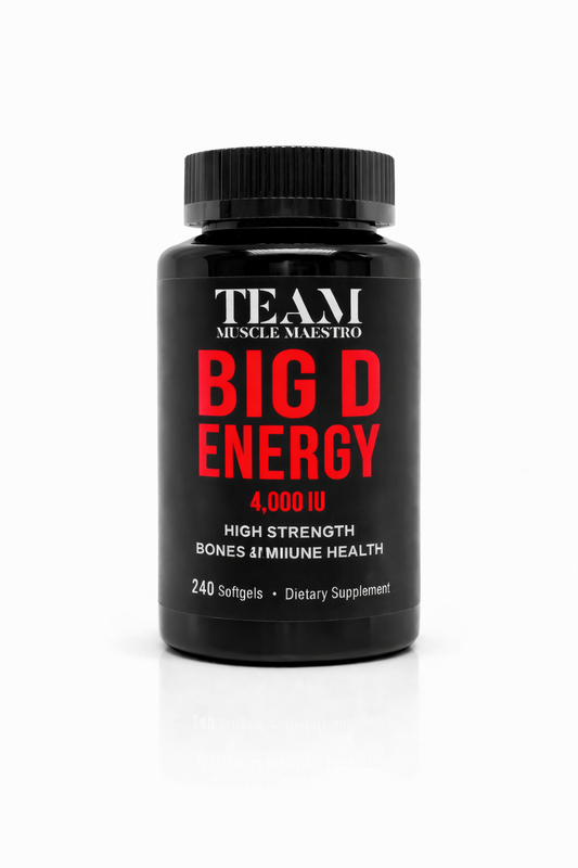 BIG D energy D-3 vitamīns 4000IU (240 sevings)