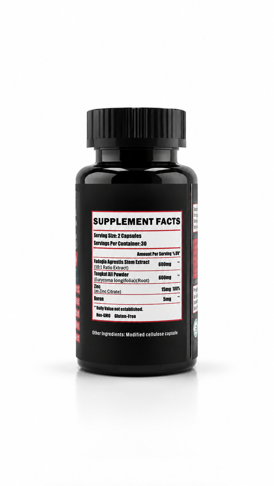 Alpha Ember – Test Booster, 60 kapsulas