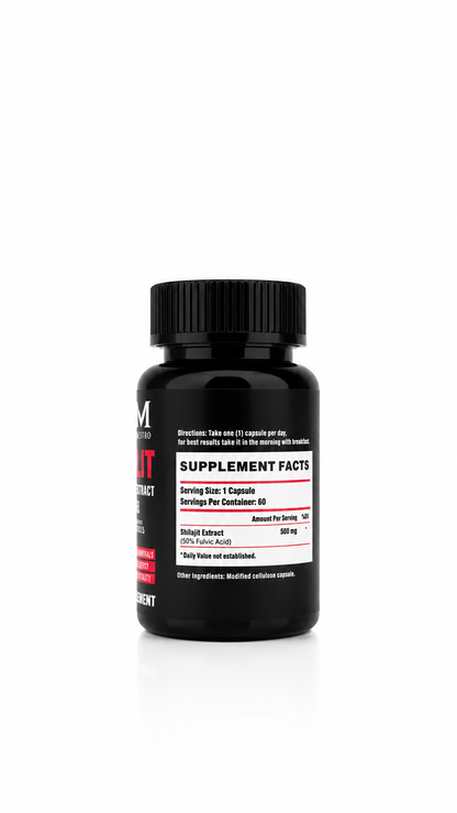 Shilajit 500mg (60 servings)