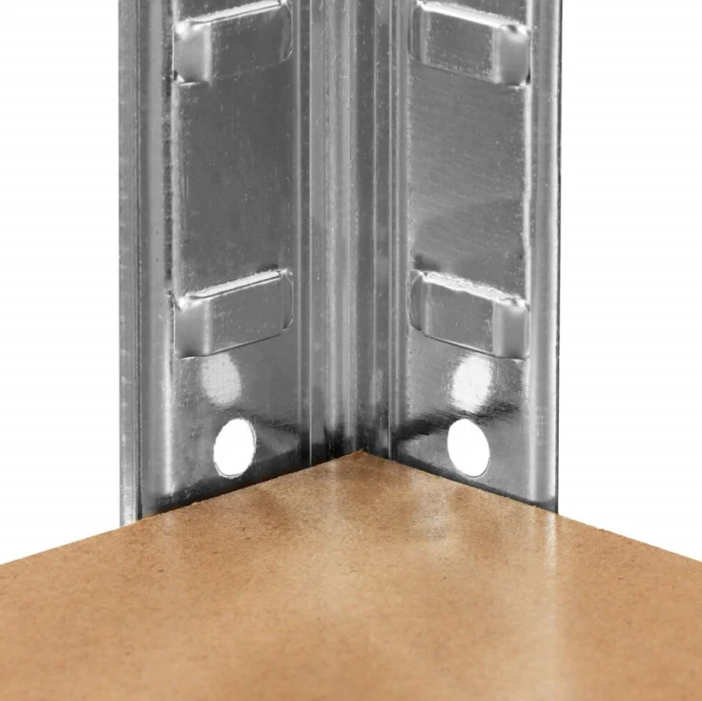 Heavy-Duty Galvanized Metal Storage Shelving Unit Springos HA5161, 180 × 90 × 40 cm (5 Shelves, up to 875 kg)