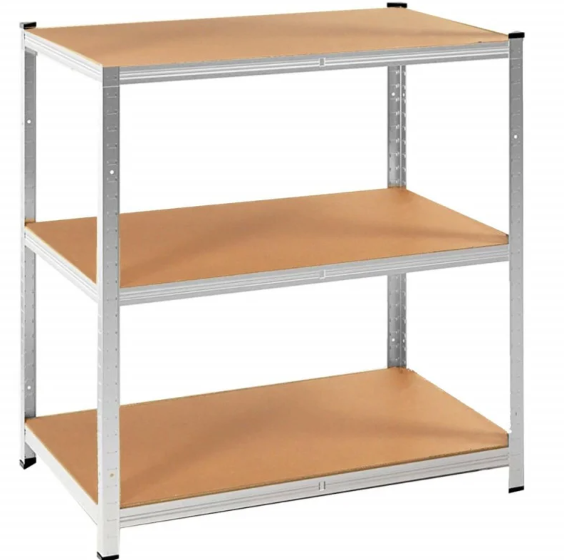 Heavy-Duty Galvanized Metal Storage Shelving Unit Springos HA5161, 180 × 90 × 40 cm (5 Shelves, up to 875 kg)