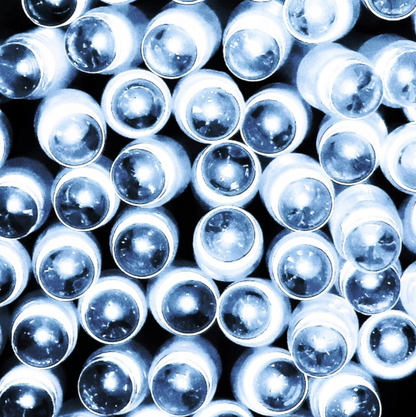 Ziemassvētku LED virtene Springos CL0402 (400 LED), 27,5 m, auksti balta, 8 režīmi