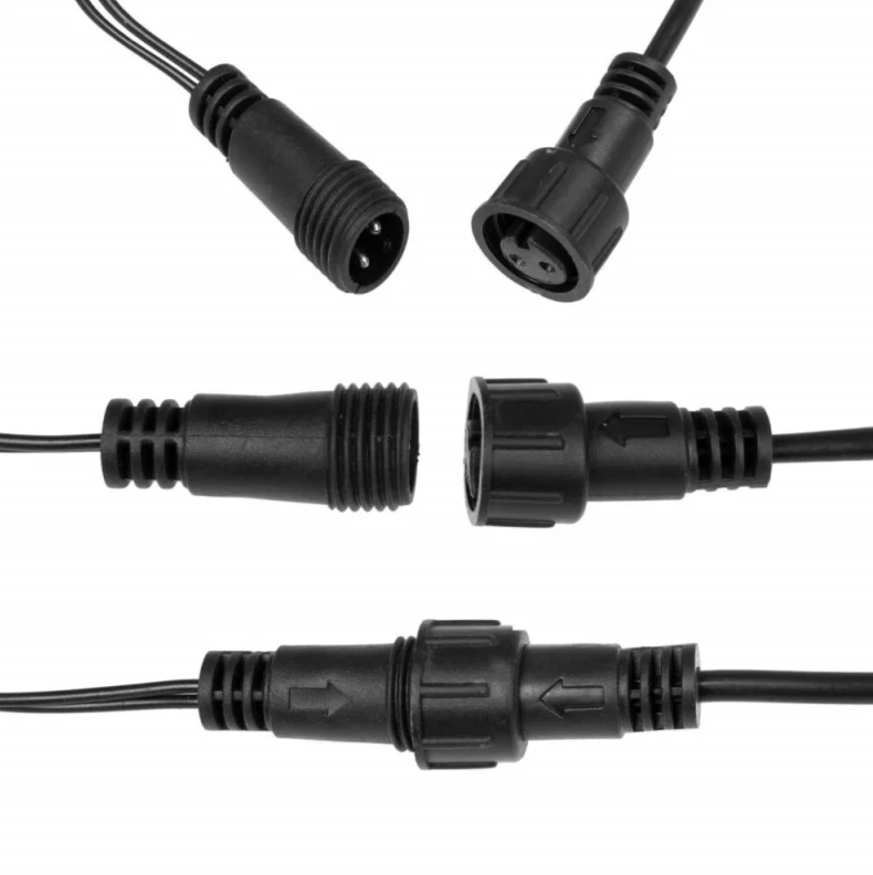 Ziemassvētku LED virtene Springos CL0545 (500 LED), 27.5 m, daudzkrāsu (Multicolor) ar auksti baltu FLASH zibšņu efektu, IP44, CL0545