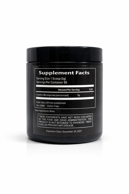 Creatine Monohydrate – 300g, 60 Servings