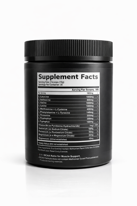 EAA Unflavoured – Essential Amino Acids, 300g