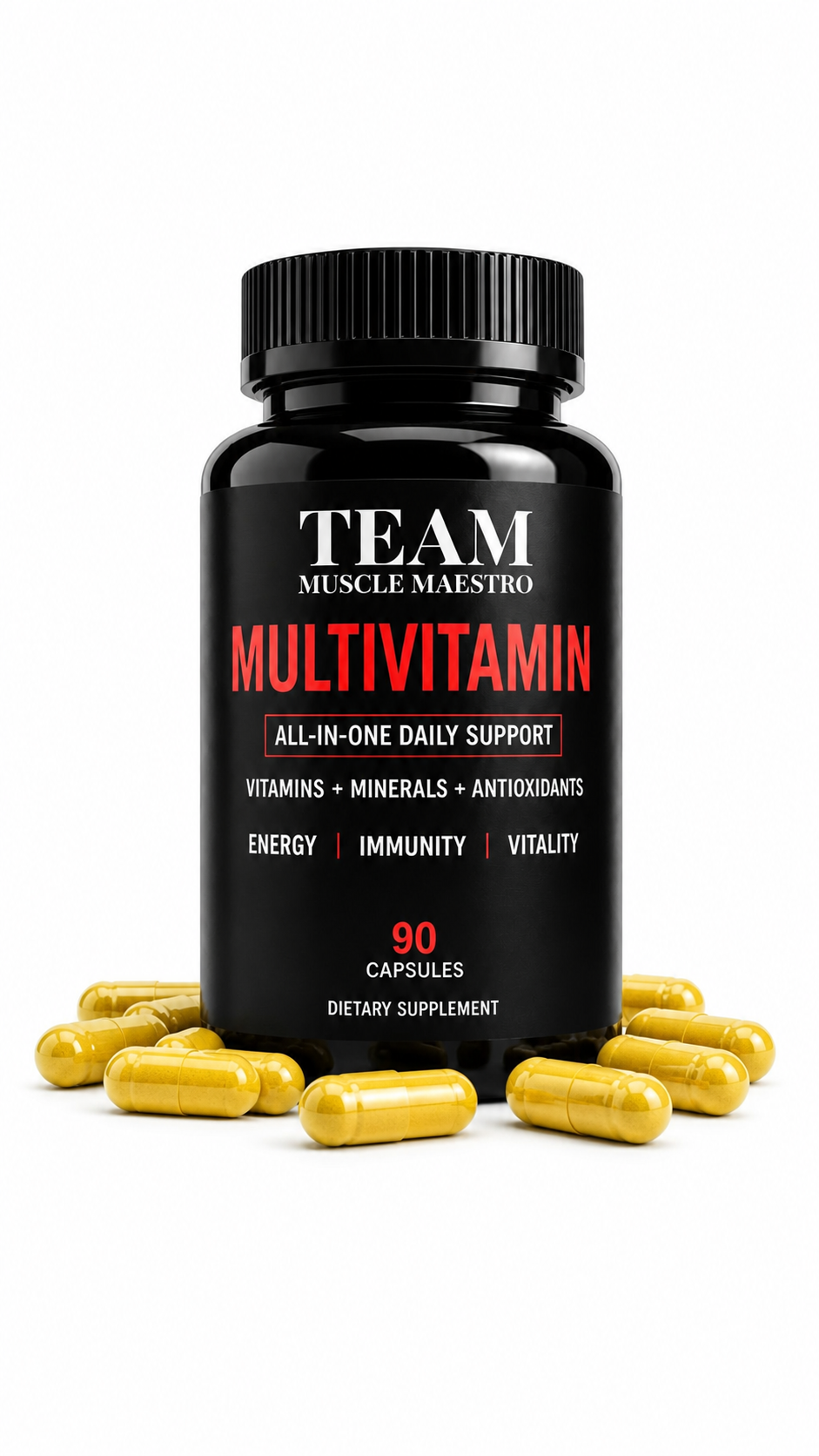 Multi-Vitamins & Minerals - 90 kapsulas (30-45 servings)