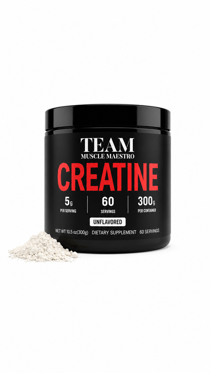 Creatine Monohydrate – 300g, 60 Servings
