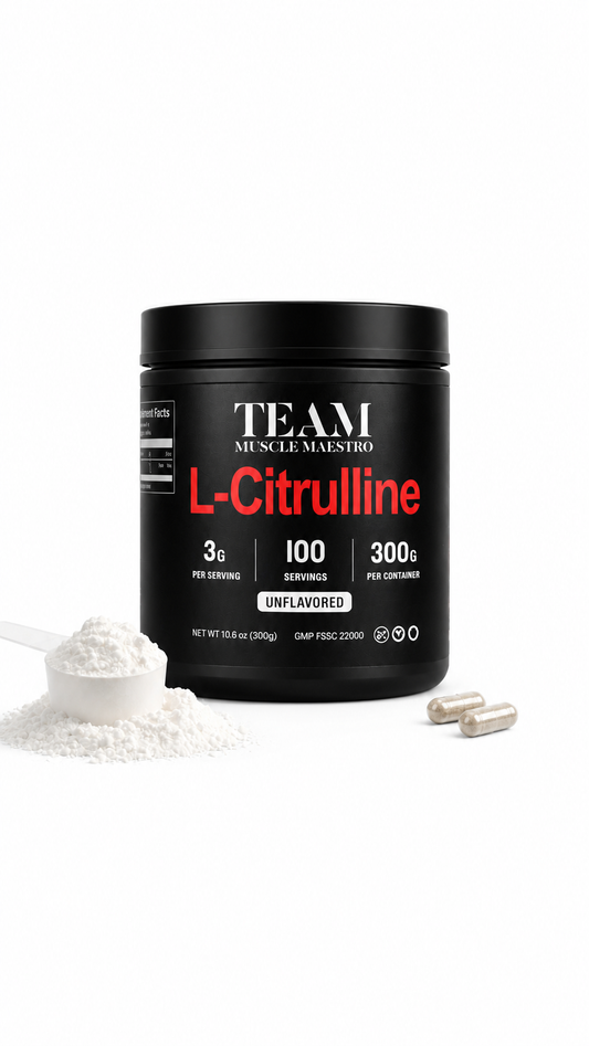 L-Citrulline Unflavored – 100 Servings