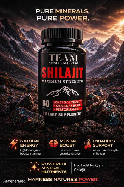 Shilajit 500mg (60 servings)