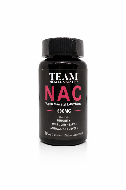 NAC 600 mg | N-Acetyl Cysteine, 90 Kapsulas