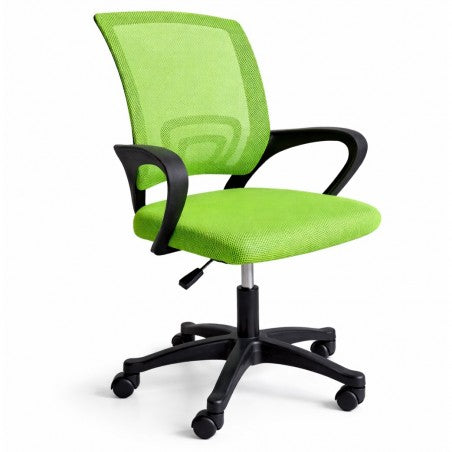 Ergonomisks biroja krēsls ar mikrosietu, KO25ZIE, zaļš 