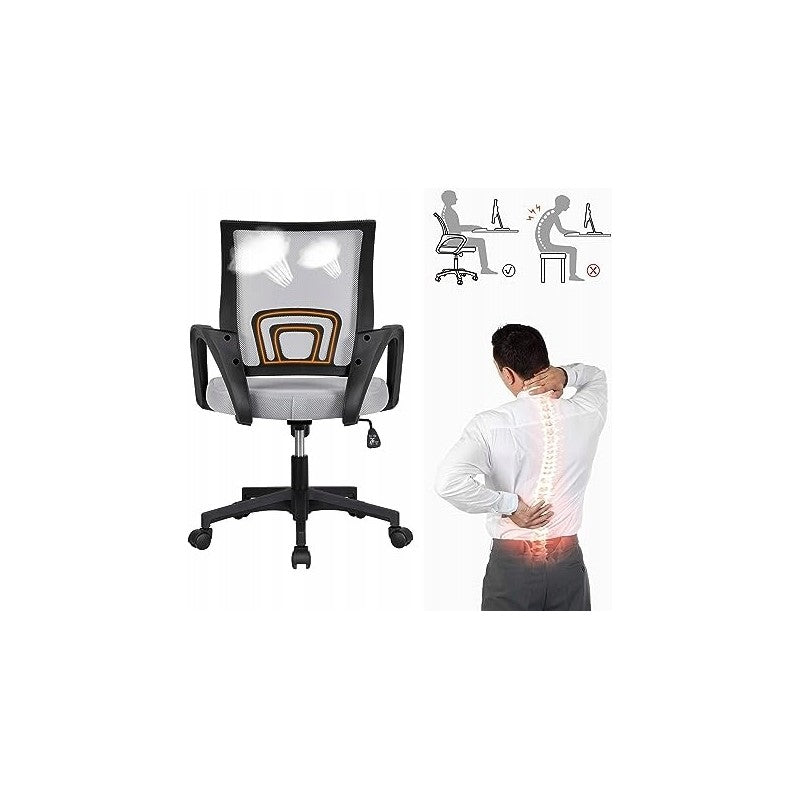 Ergonomisks biroja krēsls ar mikrosietu, KO25ZIE, zaļš 