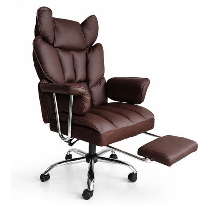 RELAX PRO office chair - brown eco-leather
