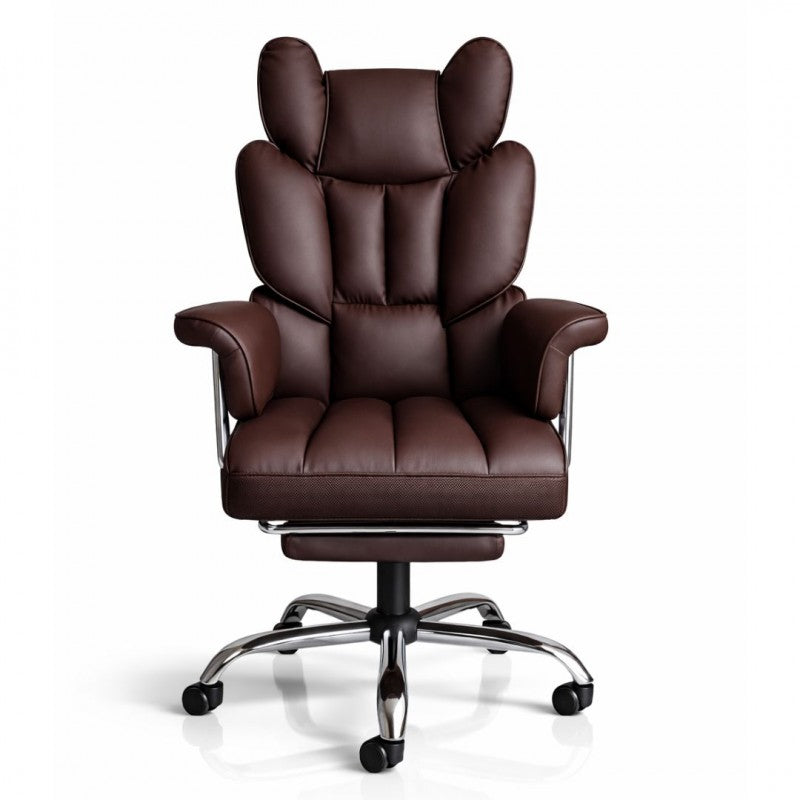 RELAX PRO office chair - brown eco-leather