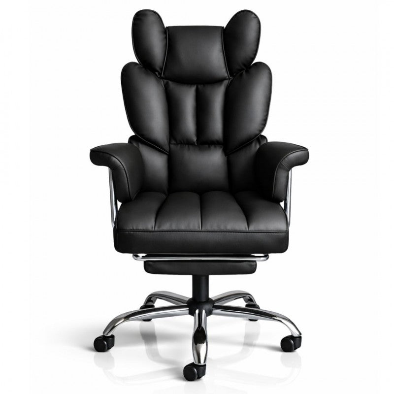 RELAX PRO biroja krēsls - melna eko āda