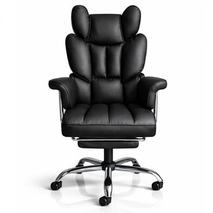 RELAX PRO biroja krēsls - melna eko āda