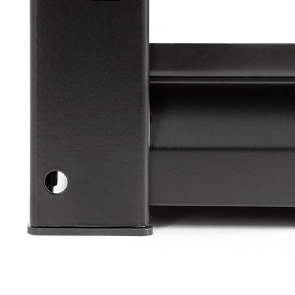 Metal Storage Shelving Unit Springos HA5284, 200 × 120 × 40 cm (5 MDF Shelves, up to 750 kg), Black, HA5284
