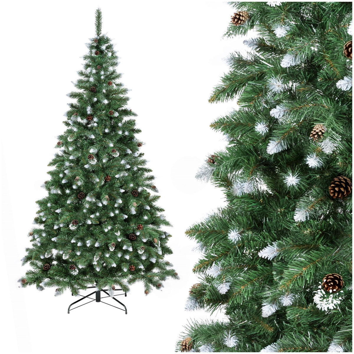 Artificial Christmas Tree Springos CT0078 "Diamond Pine", 220 cm, CT0078