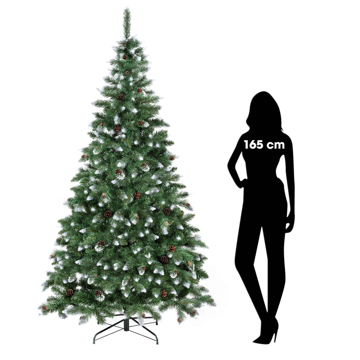 Artificial Christmas Tree Springos CT0078 "Diamond Pine", 220 cm, CT0078