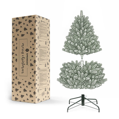 Artificial Christmas Tree Springos CT0078 "Diamond Pine", 220 cm, CT0078