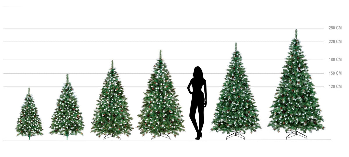 Artificial Christmas Tree Springos CT0078 "Diamond Pine", 220 cm, CT0078