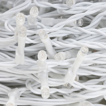 Gaismas aizkars / Lāstekas Springos 300 LED ar pulti, 14.5 m, auksti balta gaisma, IP44