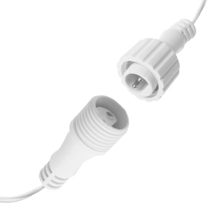 Gaismas aizkars / Lāstekas Springos 300 LED ar pulti, 14.5 m, auksti balta gaisma, IP44