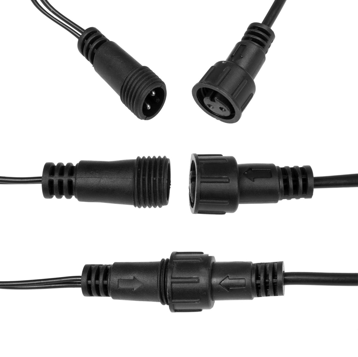 Ziemassvētku LED virtene Springos CL0544 (500 LED), 27,5 m, silti balta ar auksti baltu FLASH efektu