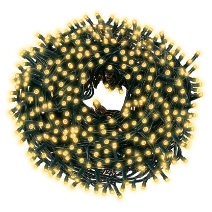 Ziemassvētku LED virtene Springos CL0546 ar pulti (750 LED), 40 m, silti balta, 8 režīmi, CL0546