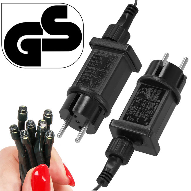 Ziemassvētku LED virtene Springos CL0546 ar pulti (750 LED), 40 m, silti balta, 8 režīmi, CL0546