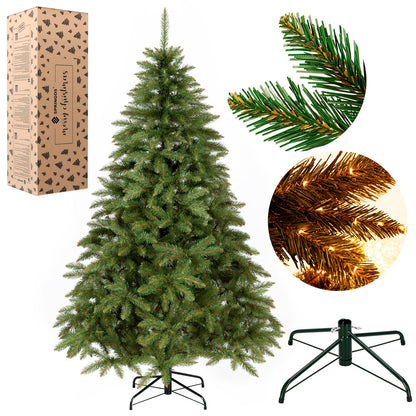 Mākslīgā Ziemassvētku egle Springos CT0171 “Skandināvu egle”, 220 cm (718 zaru gali), CT0171